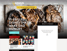 Tablet Screenshot of geniuskitchen.com